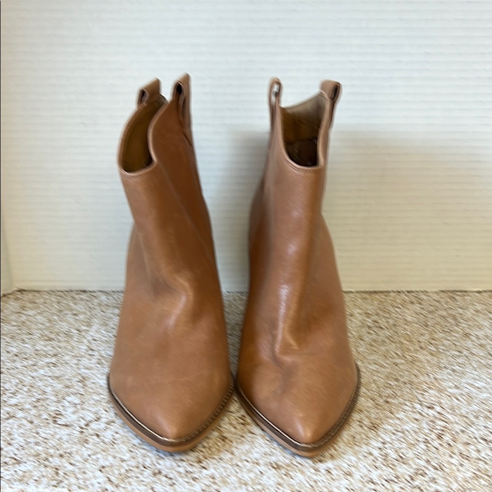 Lucky Brand Leather Ankle Boots